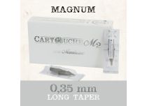 Cartouches de tatouage M2 Magnum (M1) - Ø 0.35 mm - Long Taper | Itc.
