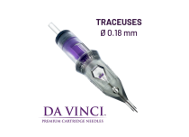 Cartouche de tatouage Traceuse (RL) Ø 0.18 mm - Long Taper | Da Vinci V2