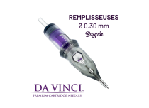 Cartouche tattoo Remplisseuse Bugpin (RS) Ø 0.30 mm - Long Taper | Da Vinci V2
