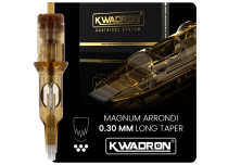 Cartucho de tatuagem Magnum Arrondi (RM) - Ø 0,30 mm - Cone longo | Kwadron.
