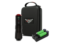 Machine de tatouage sans fil One Noire Mat - Hub 4 mm - 2 Batteries | FKIrons