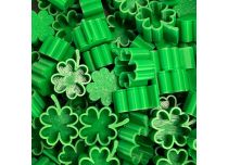 Caps Naturels Biodégradables trefle matte vert x100 pcs | CRAZY CUP