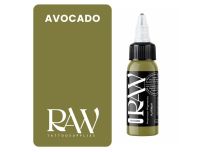 Encre de Tatouage RAW Platinum, stérile, coloris : Avocado