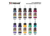 Conjunto de mistura para tatuagem psicadélica Graffiti estéril |  Xtreme Ink