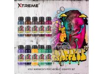 Set de Mélange pour Tatouage Stérile Graffiti Psychedelic | XTreme Ink