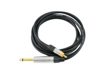 Cabo de ligação VMOTHS Jack 6.35 / RCA reto Comprimento 2m