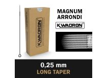 Agulhas esterilizadas Magnum (M1) 0,25 mm - Cone longo | Kwadron