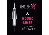 Aiguilles Round Liner 1/4 de Tour à membrane Ø 0,25 mm Long Taper | Inov'M