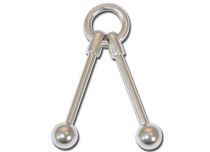 Barbell Acier industriel Anneau Boules 5mm |Itc