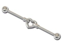 Barbell Acier industriel Cœur Boules 5mm |Itc