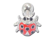 Barbell Acier Coccinelle | Itc
