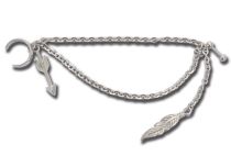 Barbell Acier Chaîne et Plume | Itc