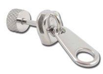 Barbell Acier motif Zip | Itc