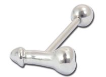 Barbell Acier motif  Sexe 12 mm | Itc