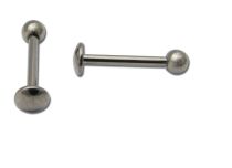 Labret Titane Disque 4 mm Métal | Itc