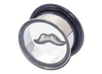 Plug Acier Épaulé motif Moustache | Itc