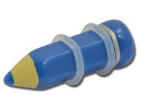 Plug Acrylique Crayon Bleu | Itc