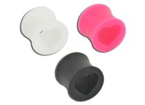 Tunnel Silicone Coloré motif Cœur | Itc