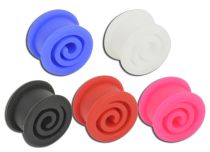 Tunnel Silicone Coloré motif Spirale | Itc