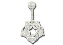 Banane Acier Fantaisie motif Fleur de Cristal | Itc