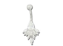 Banane Acier Fantaisie Cristal Blanc multiple | Itc