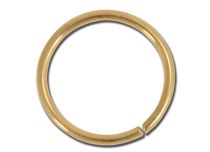 Anéis flexíveis de aço dourado | Itc