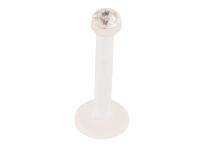 Caixa de 10 unidades de Labret BioFlex Sterile Ball Titanium 3 mm | Itc