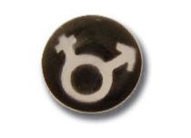 Boule Acier Push Clip Signe Masculin et Féminin | Itc