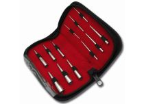 Pochette de tiges insertion à finition creuse 12 pièces de 1,2 à 11mm