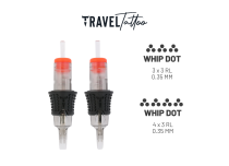 Cartouche de tatouage Dot / Whipdot - Ø 0,35 mm - Long Taper | Travel tattoo