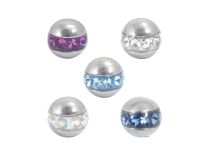 Bola de cristal de aço e resina | Itc