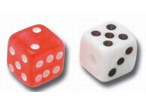lot de 5 Dés Acryliques colorés | Itc