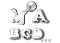 Barbell Acier Lettres | Itc