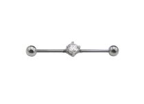 Bolas de aço industrial Barbell 5 mm Strass Central Riscado | Itc