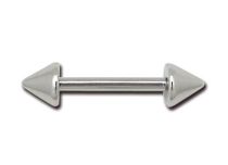 Barbell Acier à double Pointe 3 mm | Itc