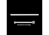 Tubo BioFlex reto para acessório ou Push Clip | Itc