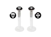 Broca de aço Labret BioFlex 3 mm com padrão | Itc
