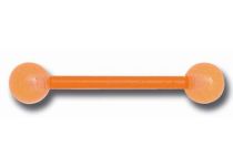 Barbell Flexible Boules Acrylique Phosporescent Rose | Itc