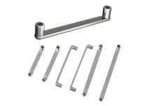 Superfície da barra Titane Interne Placa Ângulo 90° retour 2 mm | Itc