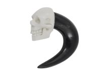 Caveira e ossos cruzados Black Horn Widener | Itc