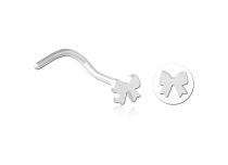 Stud de Nez Acier motif Nœud | Itc