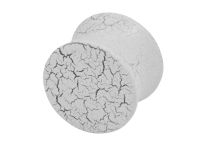 Tampão acrílico padrão Splinter Branco | Itc