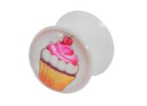 Tampão acrílico em forma de copo padrão de bolo | Itc