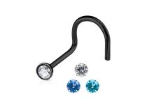 Pino para nariz BioFlex 0,8 mm Cristal colorido | Itc