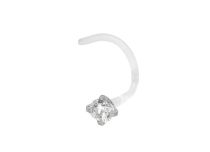 Pino nasal BioFlex 0,8 mm Ponta de cristal colorida | Itc