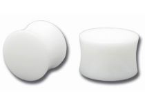 Plug Acrylique Épaulé Blanc | Itc
