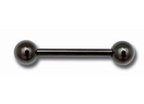 Barbell Acier Noir Boules 5 mm | Itc