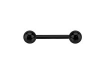 Barbell Aço Preto 5 mm bolas | Itc