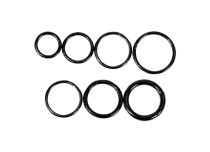 Anel de dobradiça de aço preto | Itc