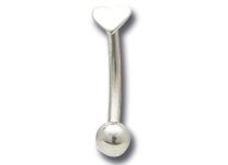 Banane Acier motif Cœur 3 mm | Itc